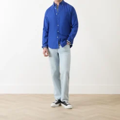 Polo Player Logo Twill Oxford Shirt