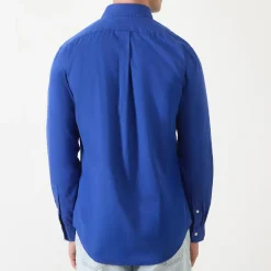 Polo Player Logo Twill Oxford Shirt