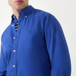 Polo Player Logo Twill Oxford Shirt