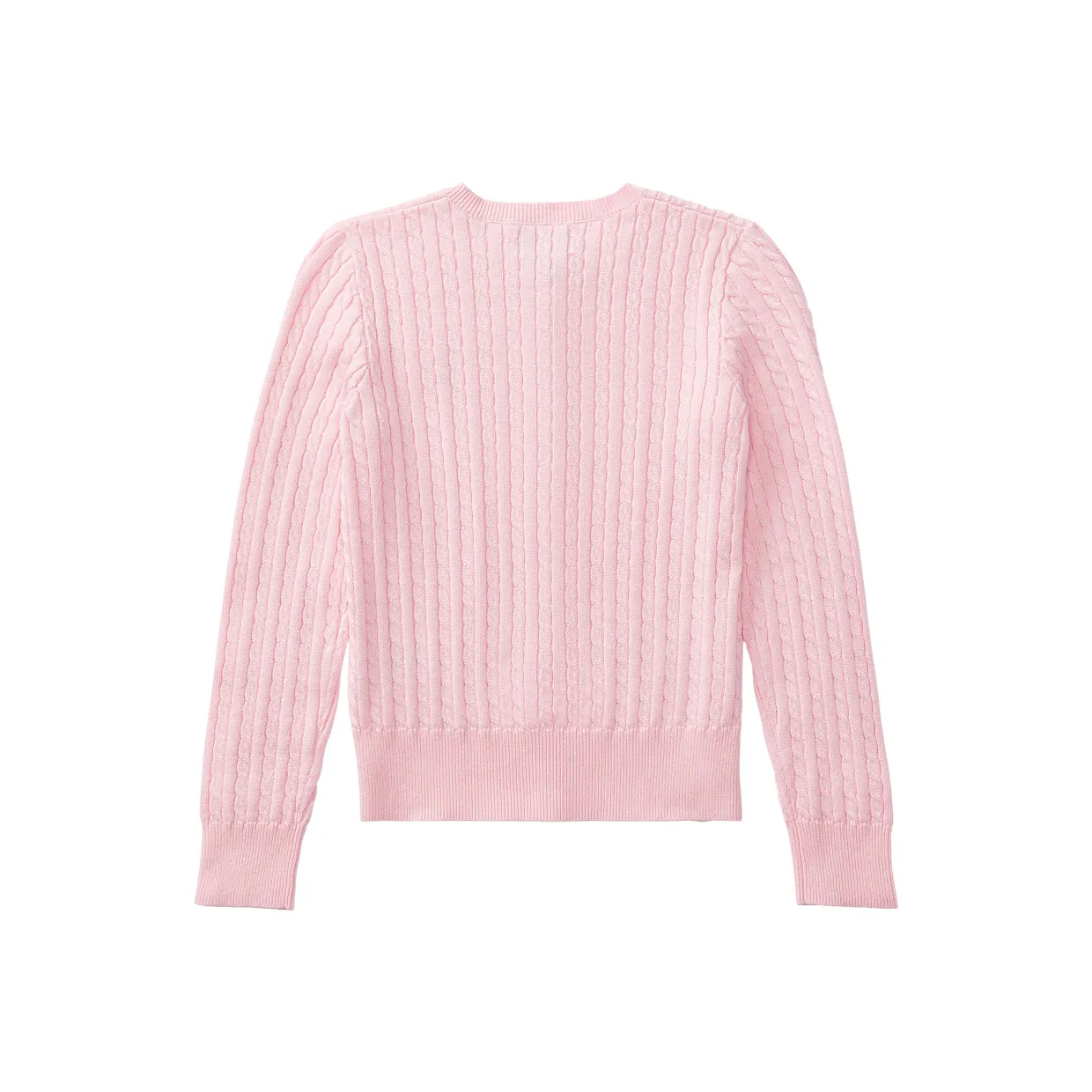 Polo Player Mini-Cable Cardigan 6-12 Years