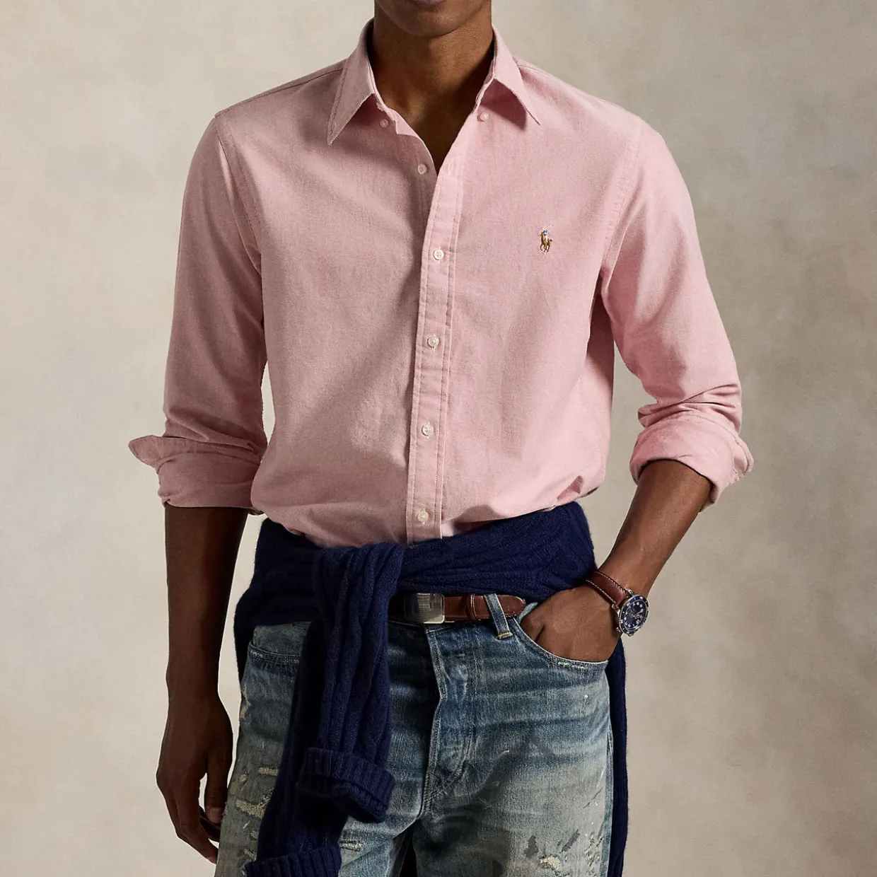 Polo Player Oxford Shirt