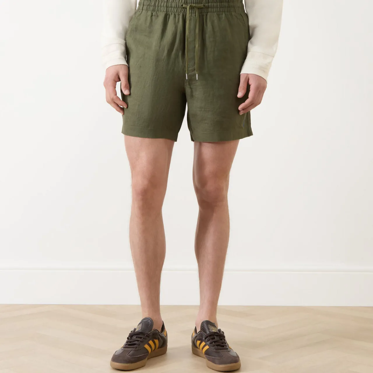 Hot POLO RALPH LAUREN Polo Prepster Linen Shorts