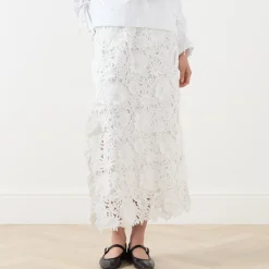 Outlet MUNTHE Pomi Floral Skirt