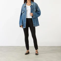 New SPANX Ponte Zip Leggings