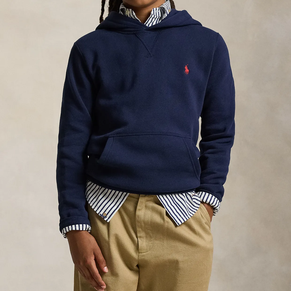 Pony Logo Fleece Hoodie 6-14 Years