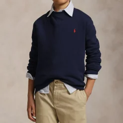 Sale POLO RALPH LAUREN Pony Logo Fleece Sweatshirt 6-14 Years