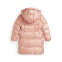 Hot POLO RALPH LAUREN Pony Logo Hooded Down Puffer Jacket 6-12 Years