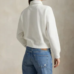 Pony Player Logo Half-Zip Sweatshirt