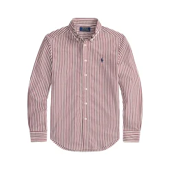 Pony Player Logo Striped Shirt 6-12 Years