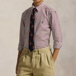 Pony Player Logo Striped Shirt 6-12 Years