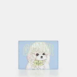 Poodle Logo Flap Cardholder