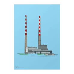 Poolbeg Chimney Print