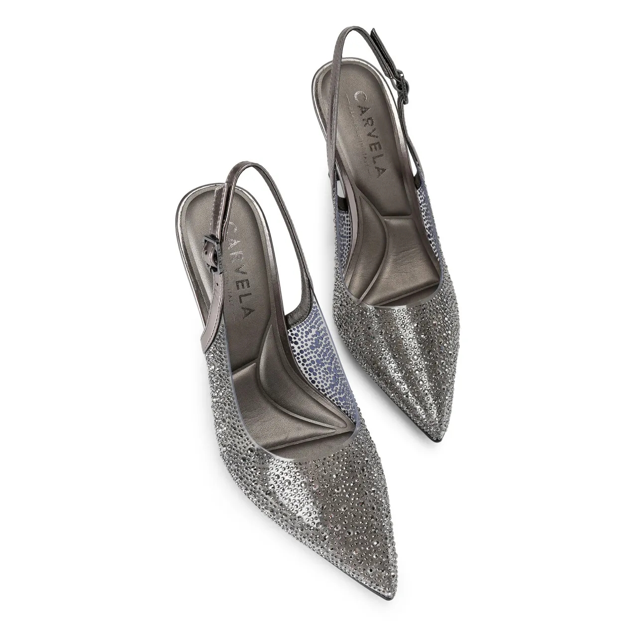 Clearance CARVELA Positano Embellished Slingback Pumps