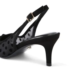 Positano Polka Dot Slingback Pumps