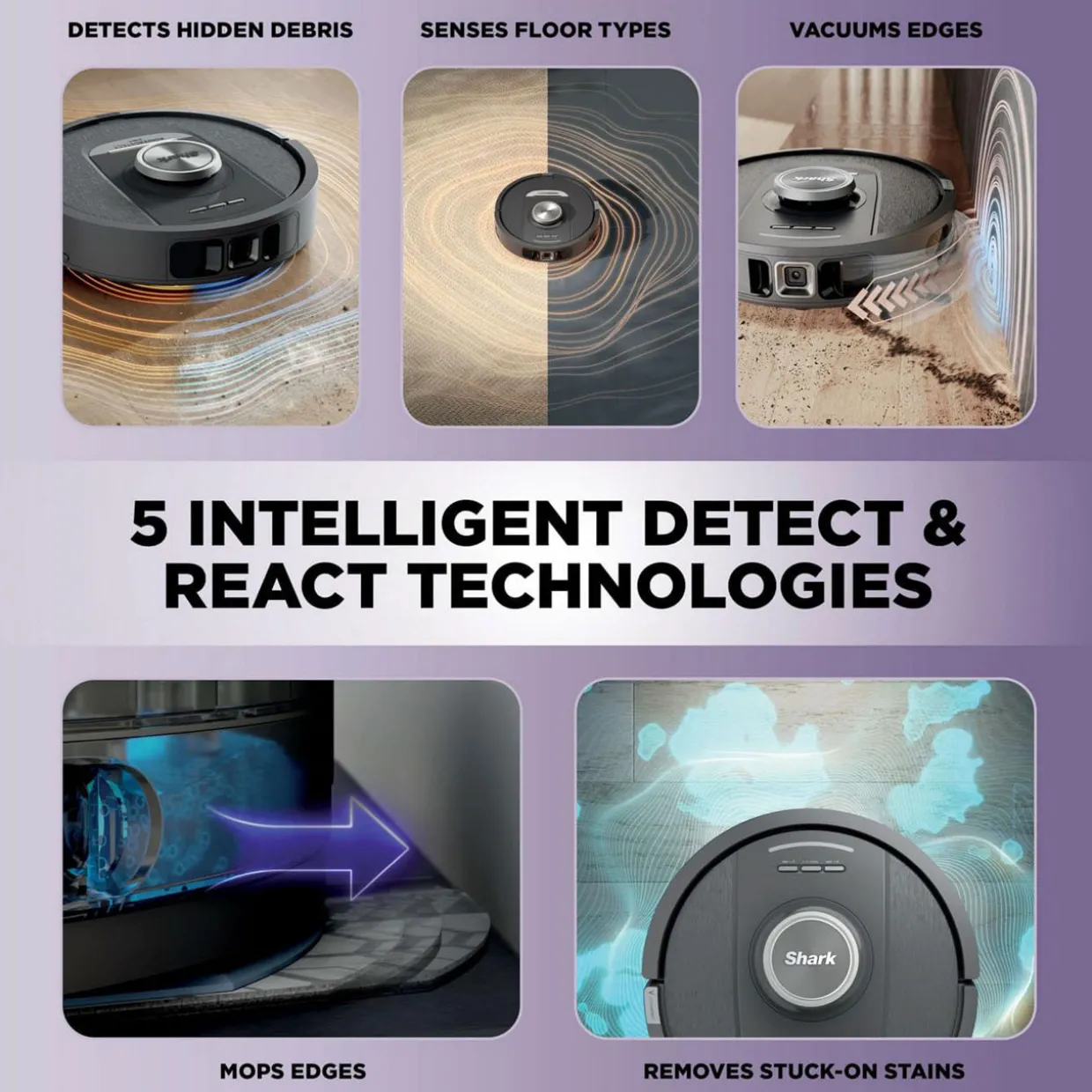 PowerDetect NeverTouch 2-in-1 Self-Empty & Self-Refill Robot Vacuum & Mop