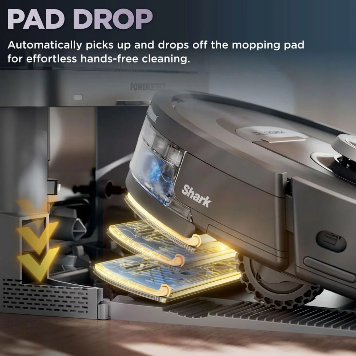 PowerDetect NeverTouch 2-in-1 Self-Empty & Self-Refill Robot Vacuum & Mop