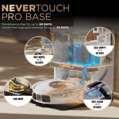 PowerDetect NeverTouch Pro 2-in-1 Self-Empty, Self-Refill & Self-Clean Robot Vacuum & Mop