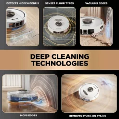 PowerDetect NeverTouch Pro 2-in-1 Self-Empty, Self-Refill & Self-Clean Robot Vacuum & Mop