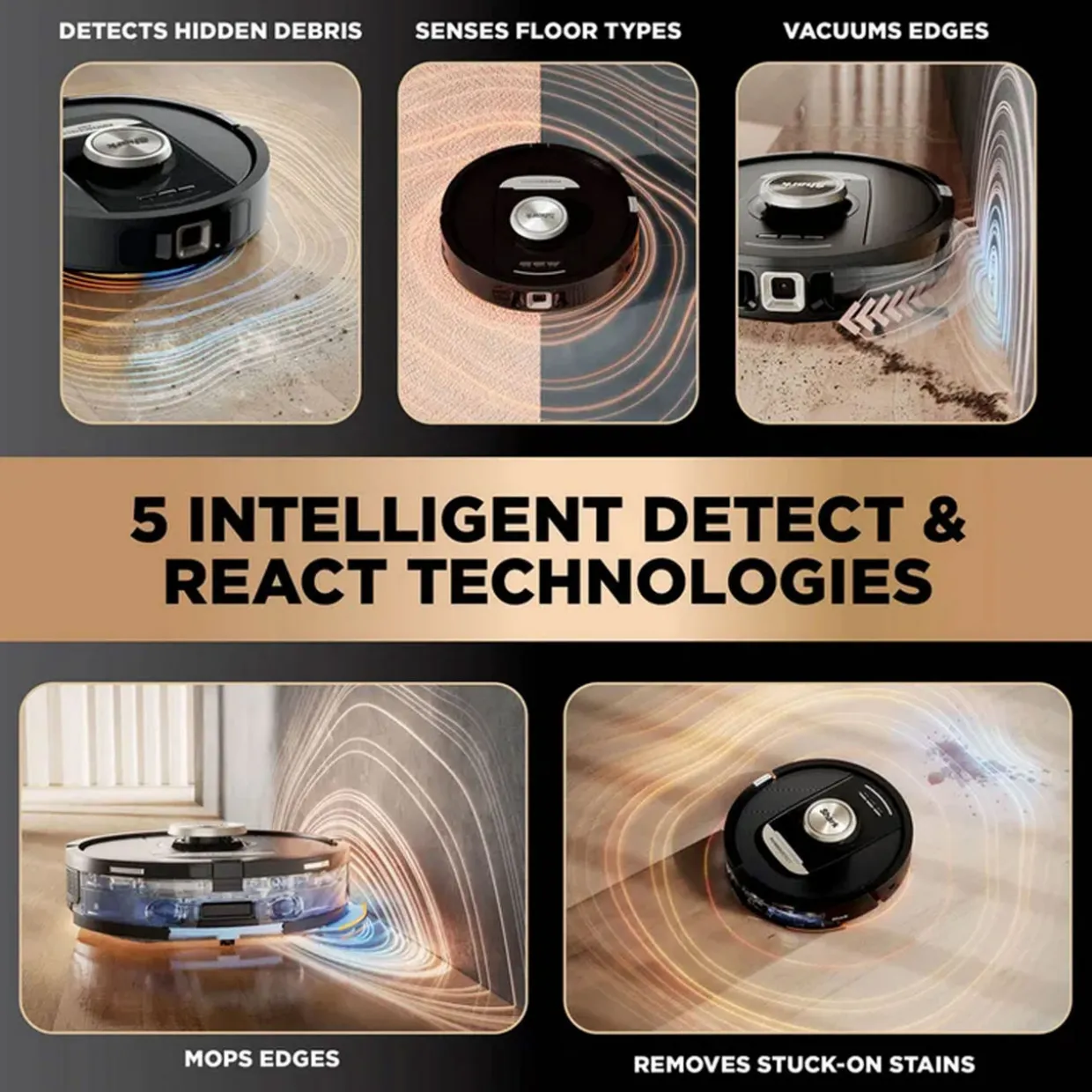 PowerDetect NeverTouch Pro 2-in-1 Self-Empty, Self-Refill & Self-Clean Robot Vacuum & Mop