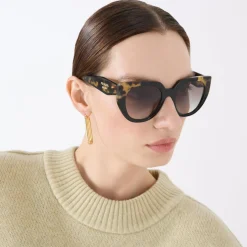 Fashion PRADA PR 14WS Cat Eye Sunglasses