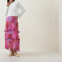 Preslee Ibiza Night Sunset Skirt