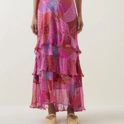 Preslee Ibiza Night Sunset Skirt