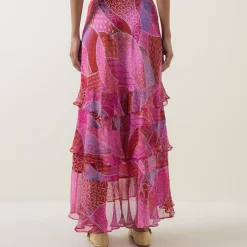 Preslee Ibiza Night Sunset Skirt