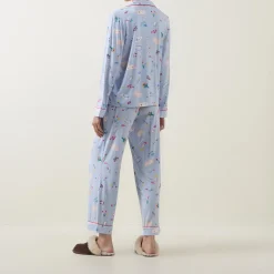 Printed Motif Pyjama Set