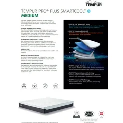 Hot TEMPUR Pro Plus Smartcool Mattress 5ft - King