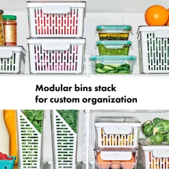Fashion OXO Produce Saver: Long Storage Bin