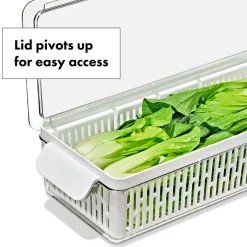 Fashion OXO Produce Saver: Long Storage Bin