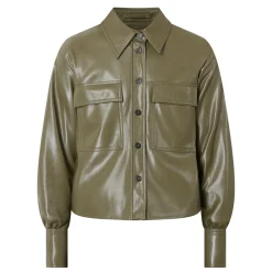 Outlet MARELLA Profilo Faux Leather Jacket