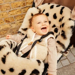 New BINIBAMBA Puffmuff Buggy Liner Leopard