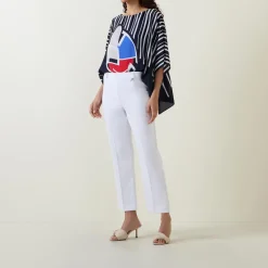 Online JOSEPH RIBKOFF Pull-On Straight Leg Trousers