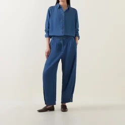 Clearance MASAI Punna Denim Barrel Leg Trousers