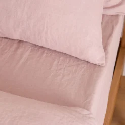 Clearance FOXFORD Pure Linen Fitted Sheet