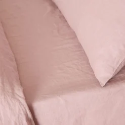 Clearance FOXFORD Pure Linen Fitted Sheet