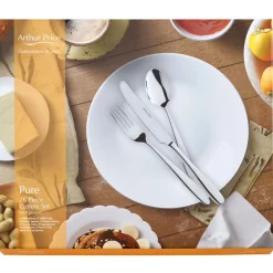 Best ARTHUR PRICE Pure 76-Piece Cutlery Box Set