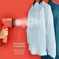 Clearance TEFAL Pure Pop Vertical Steam Coral Red