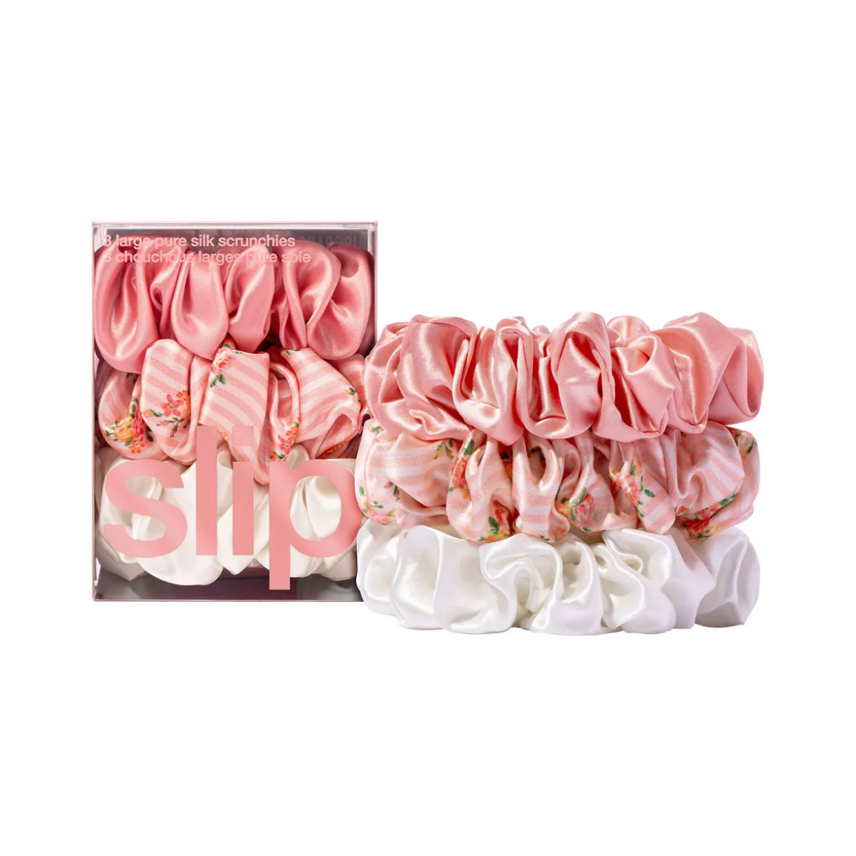 Pure Silk Large Scrunchies
