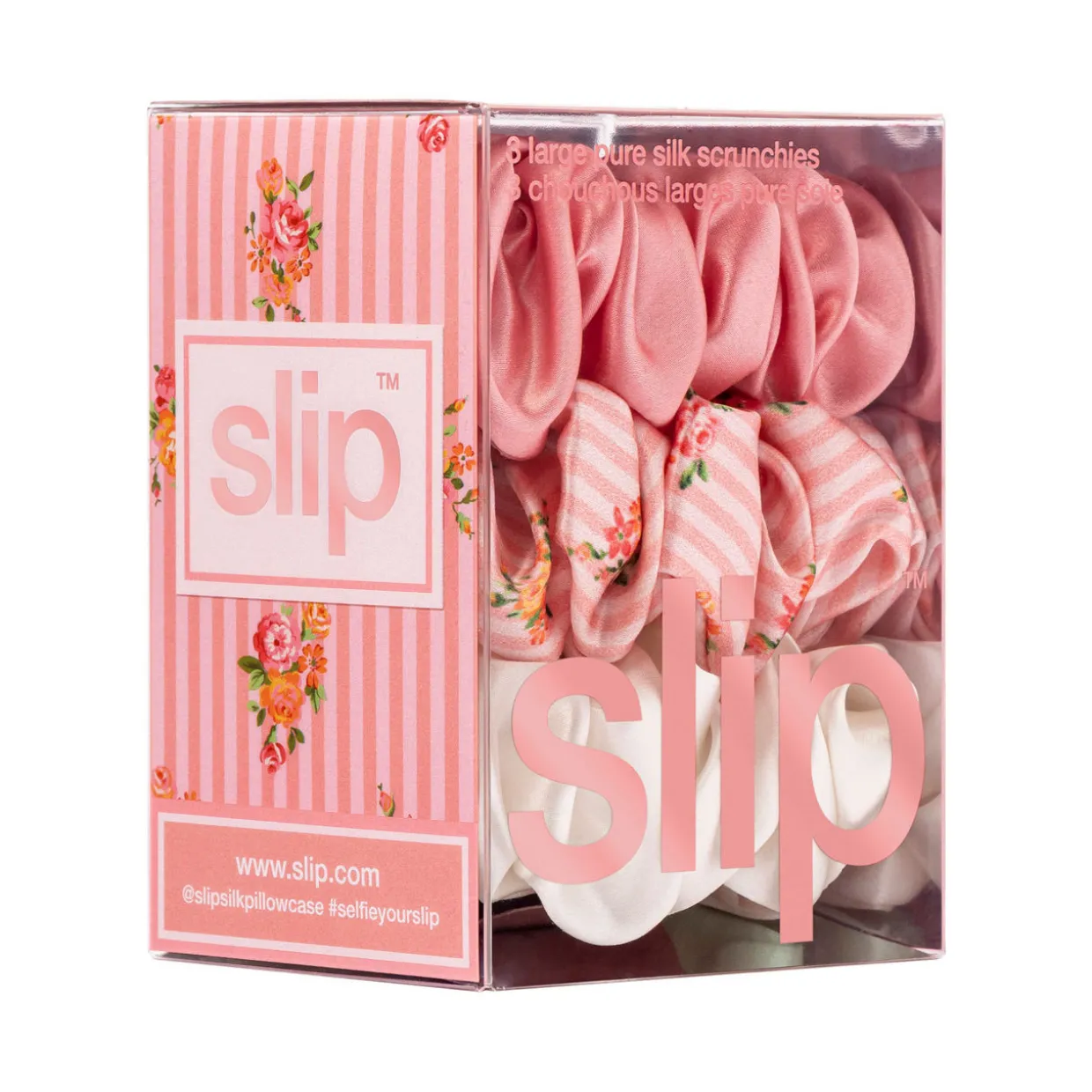 Pure Silk Large Scrunchies