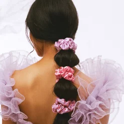 Hot SLIP Pure Silk Large Scrunchies - Belleflower