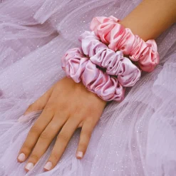 Hot SLIP Pure Silk Large Scrunchies - Belleflower