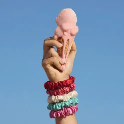 Hot SLIP Pure Silk Midi Scrunchies - Gelati