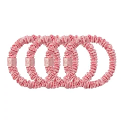 Best SLIP Pure Silk Skinny Scrunchies - Rose