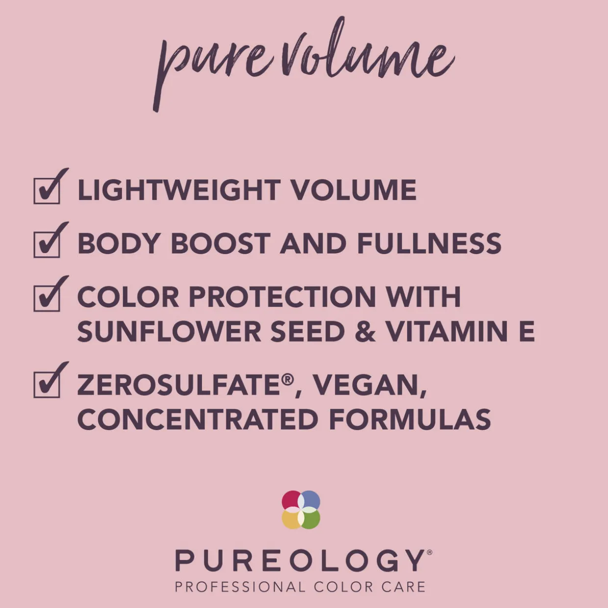 Pure Volume Shampoo 266ml