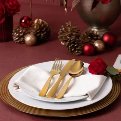 Fashion VINERS Purity Gold Cutlery 16-Piece Set