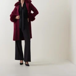 Hot JOSEPH RIBKOFF Pussybow Solid Blouse