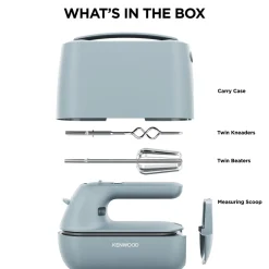 Outlet KENWOOD Quickmix Go 5 Speed Hand Mixer Grey