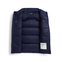 Quilted Pony Logo Padded Down Gilet 6-14 Years